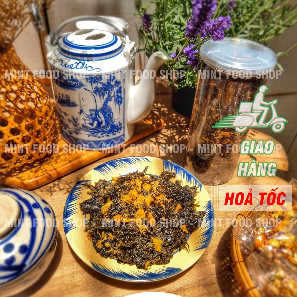 Rong Biển Mix Chà Bông Ăn Liền Lon 250Gram