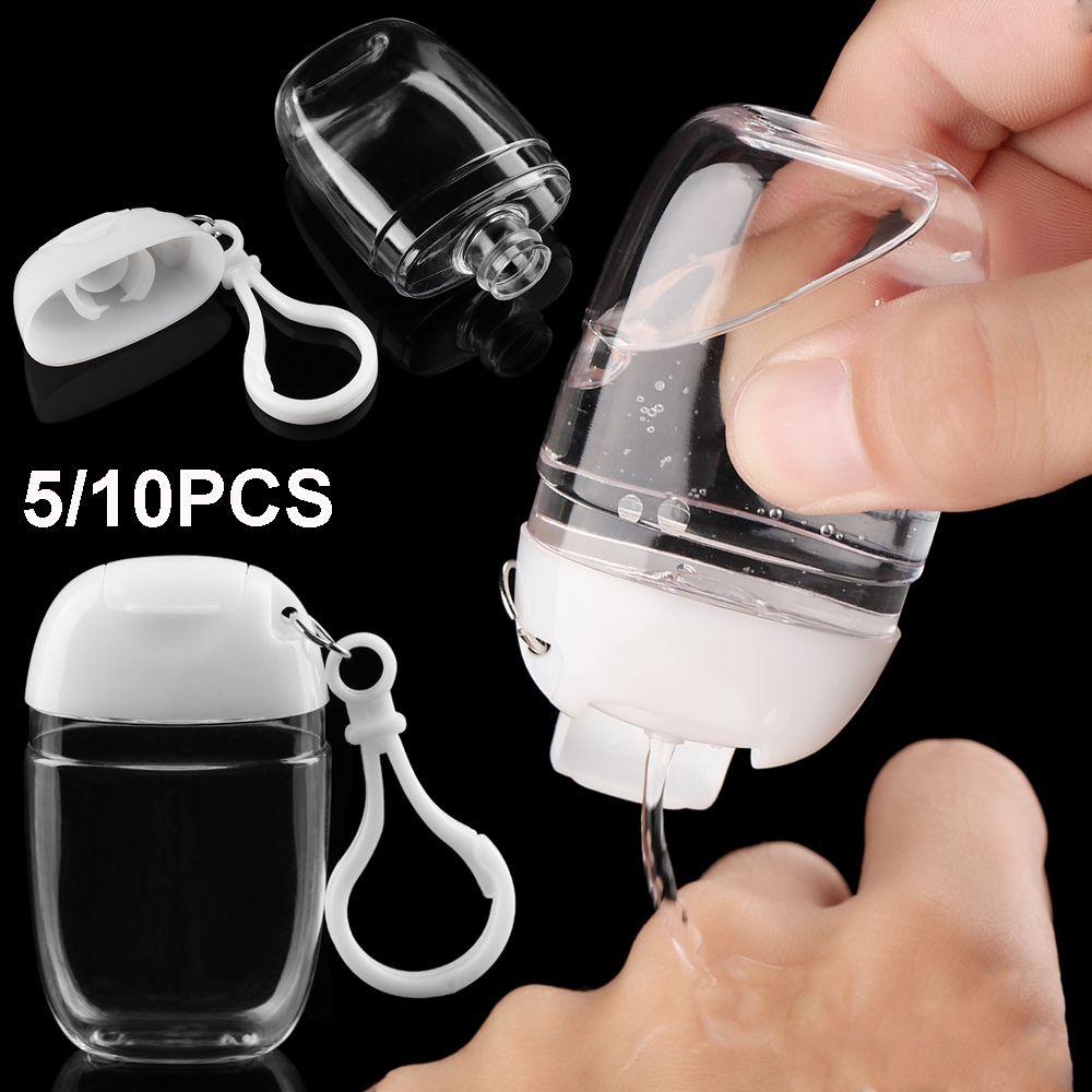 Set 5 / 10 Chai Nhựa Rỗng 30ml Đựng Mỹ Phẩm Tiện Dụng Khi Đi Du Lịch