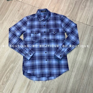 Áo sơ mi kẻ nam trơn nam, áo sơ mi kẻ chất đẹp- Bơ Boutique