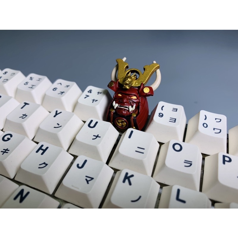 Nút bàn phím cơ hình nhân vật Shogun Nhật Bản/ Resin keycap/ Keycap set/ Esc keycap/ Gift for gamer