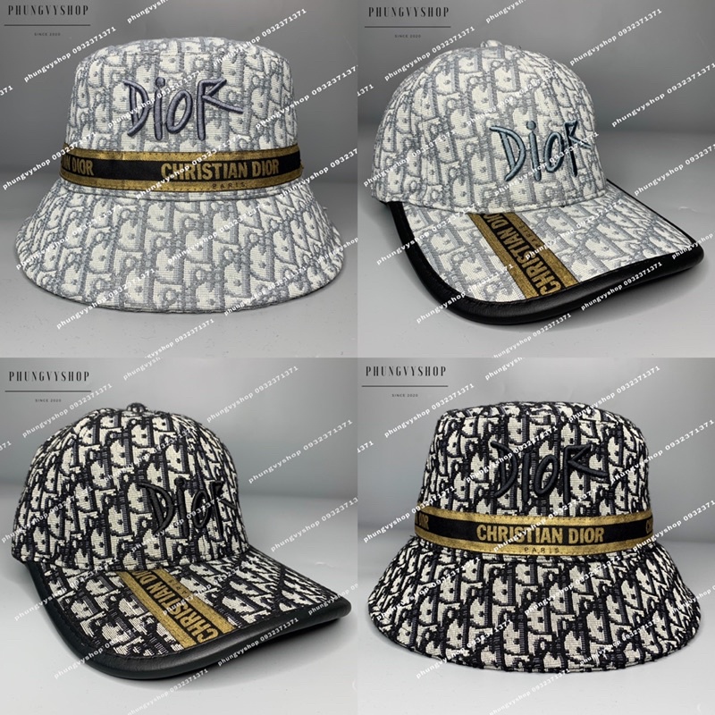 (LOẠI ĐẸP) Mũ bucket và nón lưỡi trai DỆT DI