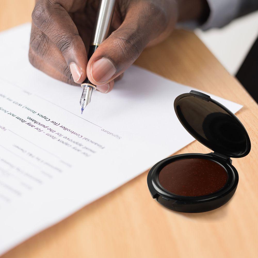 Bộ 6 Miếng Đệm Mực In Dấu Vân Tay