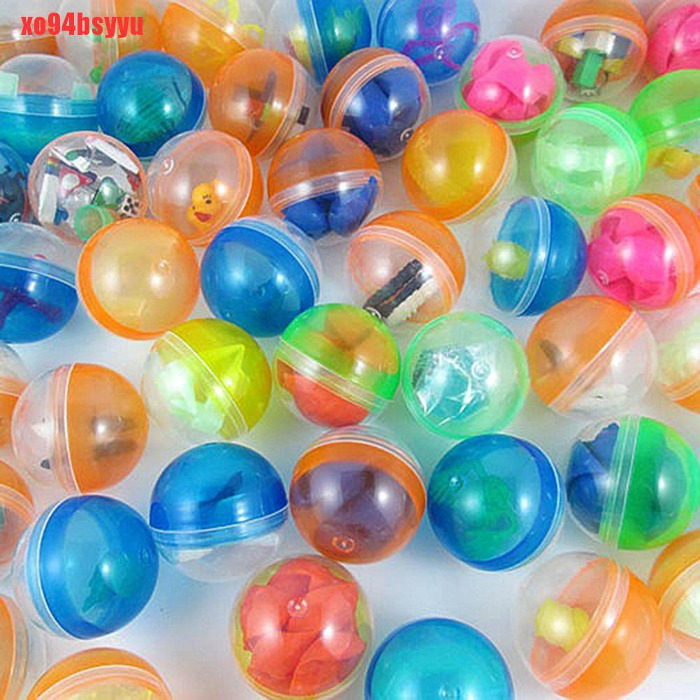 [Xo94Bsyu] 10 Viên Nén Nhựa 45mm Đồ Chơi Khác Nhau