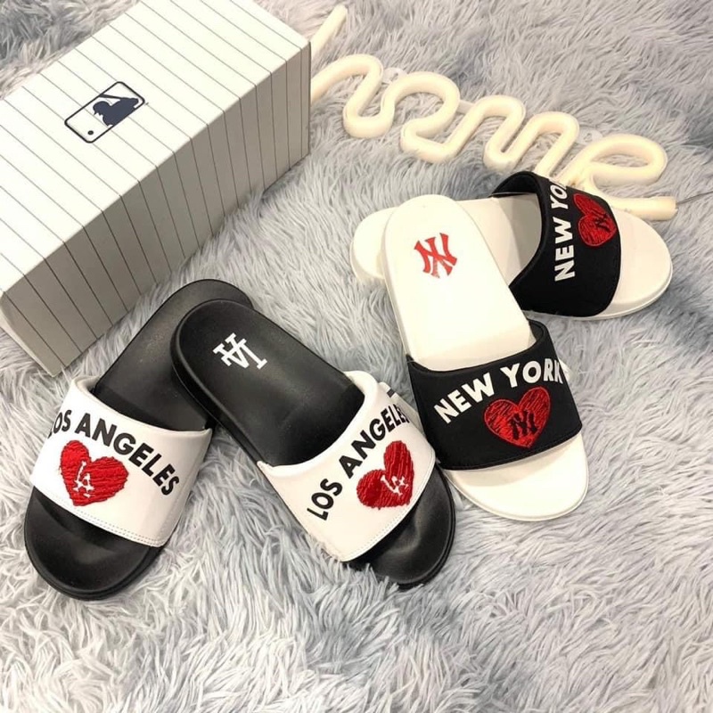 Hàng chính hãng - Dép MLB New Mound Heart