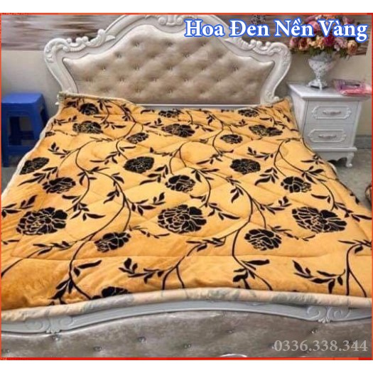 Chăn lông cừu đại hàn 3 lớp cỡ lớn siêu ấm ZingZingMart