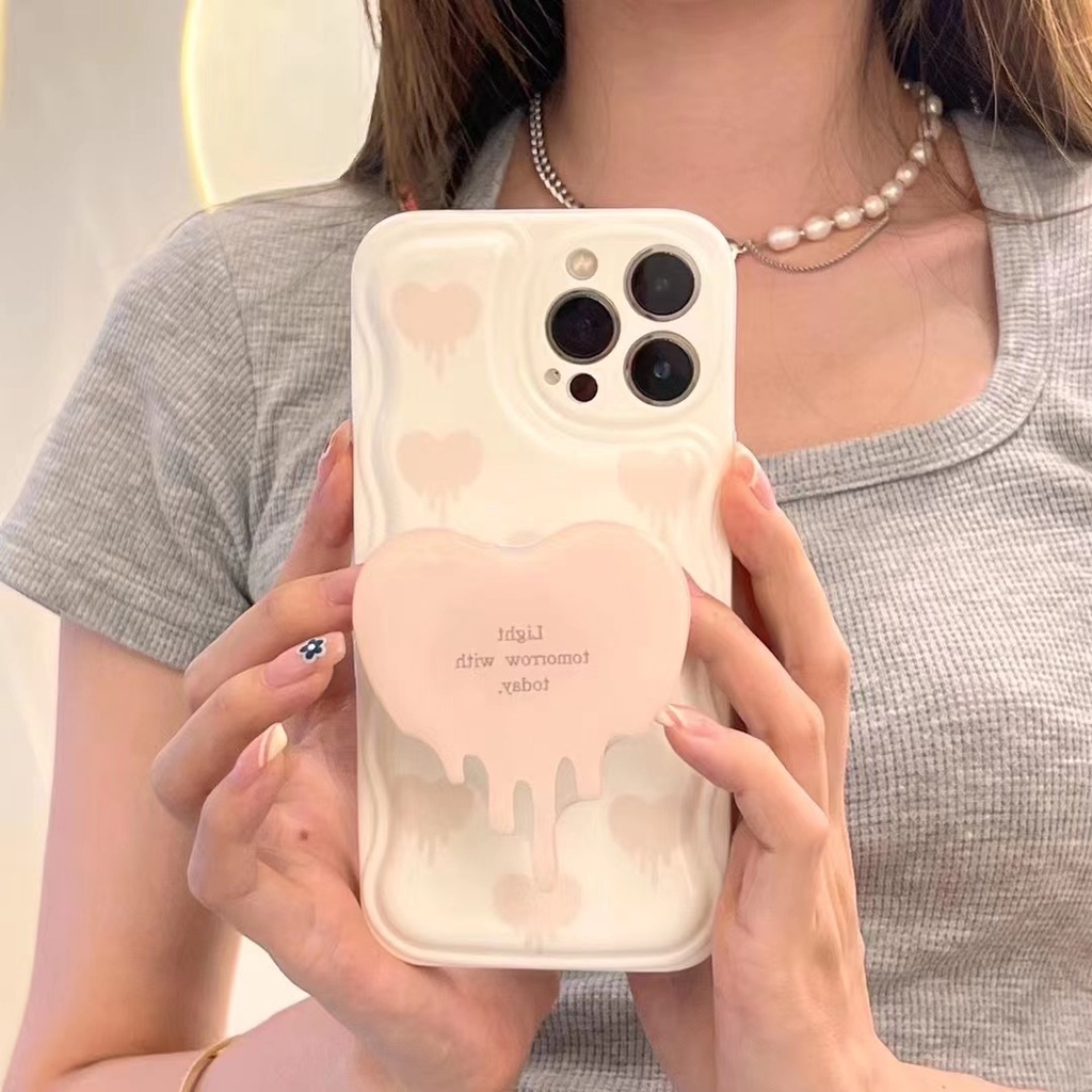 Ốp Điện Thoại tpu Mềm Hình Trái Tim 13promax Cho iPhone 13 13pro 11 11PROMAX 12 12PRO 12PROMAX X XR XS XSMAX