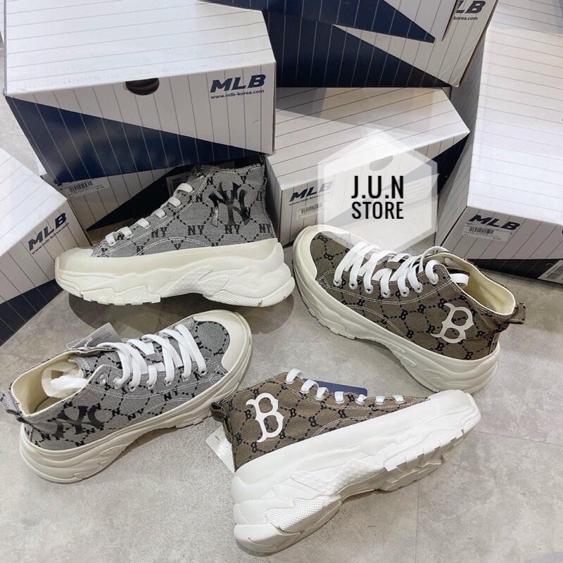 GIÀY M.LB CHUNKY HIGH MONO GREY LAI AU SC