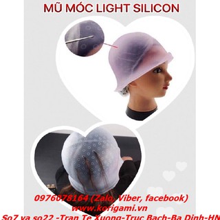 Mũ Móc Light Nhuộm Tóc (Tặng que móc)