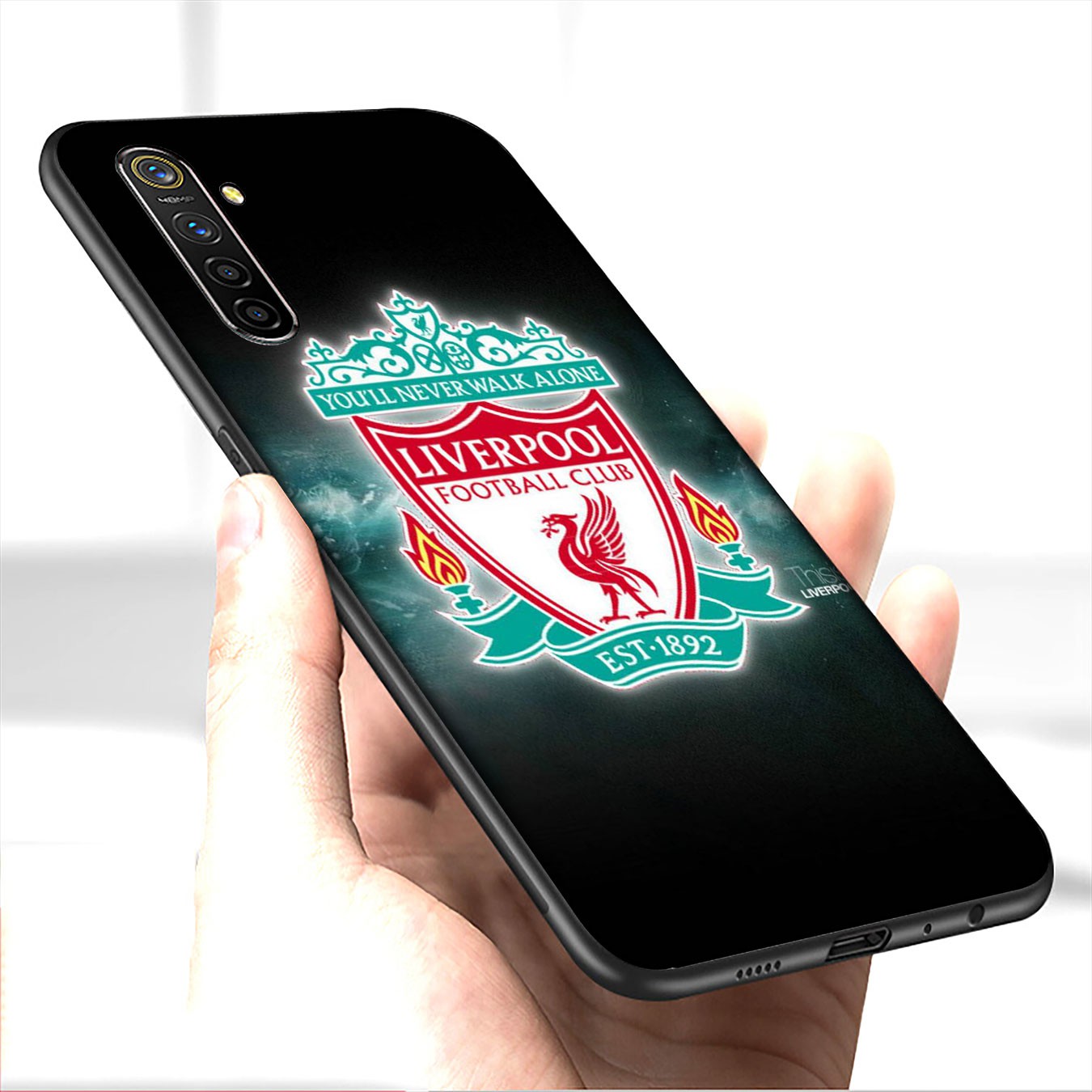 Ốp điện thoại mềm hình logo Liverpool màu đỏ cho OPPO F11 Pro A9 A8 A31 A12 A37 A5s A7 AX5s AX7 A3s A5 Neo 9