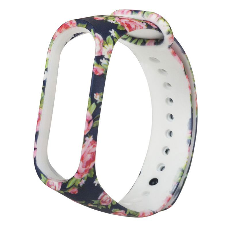 KOK Flexible Silicone Bracelet For Xiao mi Mi Band 5 4 Strap Band 3 Wristband Silicone Colorful Strap for Xiao mi MI Band