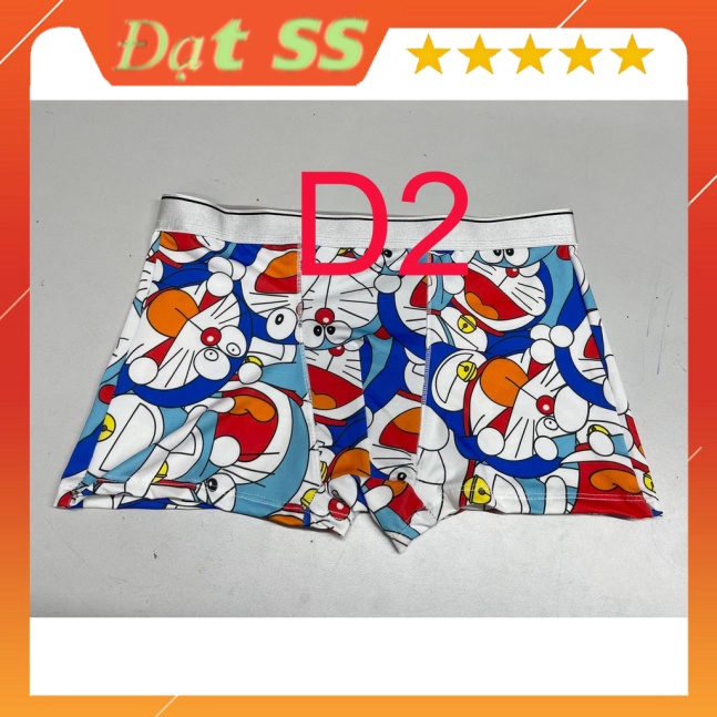 Quần xì họa tiết in hình doraemon ,...Quần xì co dãn 4 chiều mặc thoáng mát