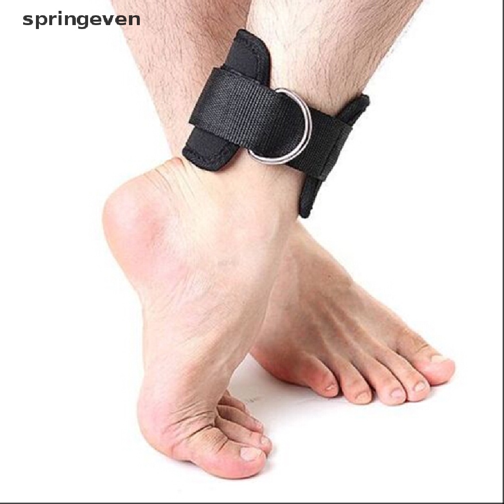Dây đeo mắt cá chân kèm vòng chữ D hỗ trợ nâng tạ tập gym