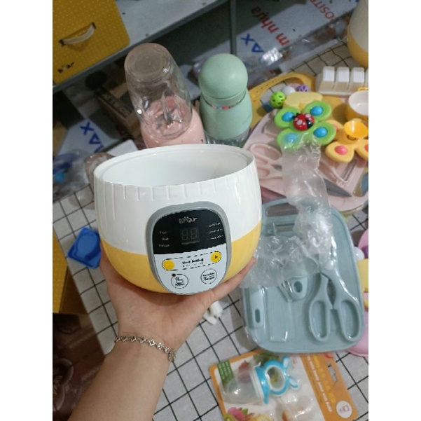 Thân nồi,vỏ nhựa bộ nồi nấu cháo chậm bear 0,8l