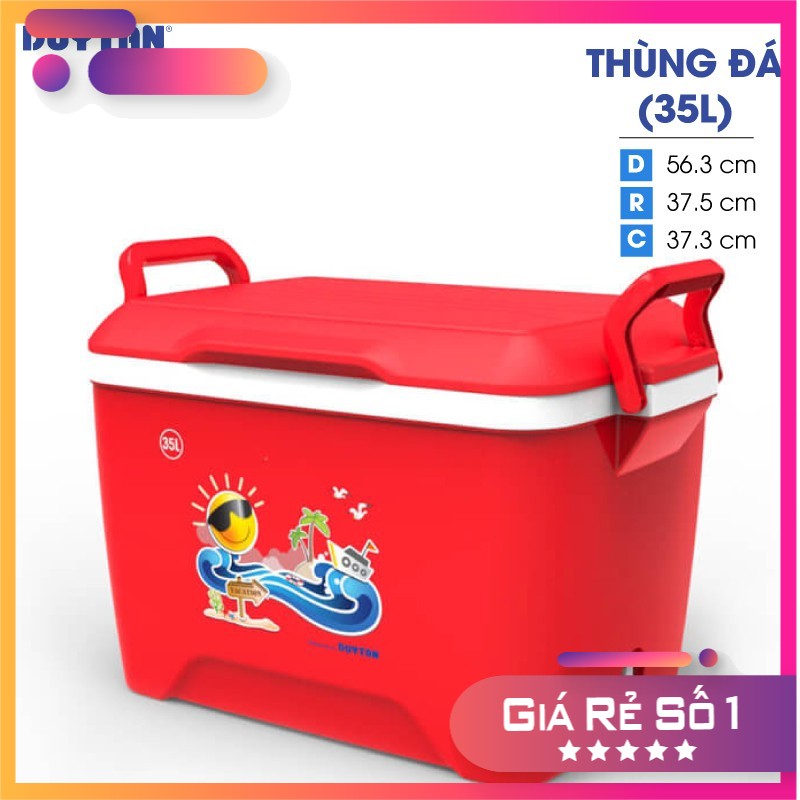 Thùng đá nhựa Duy Tân dung tích 35L - No.0240