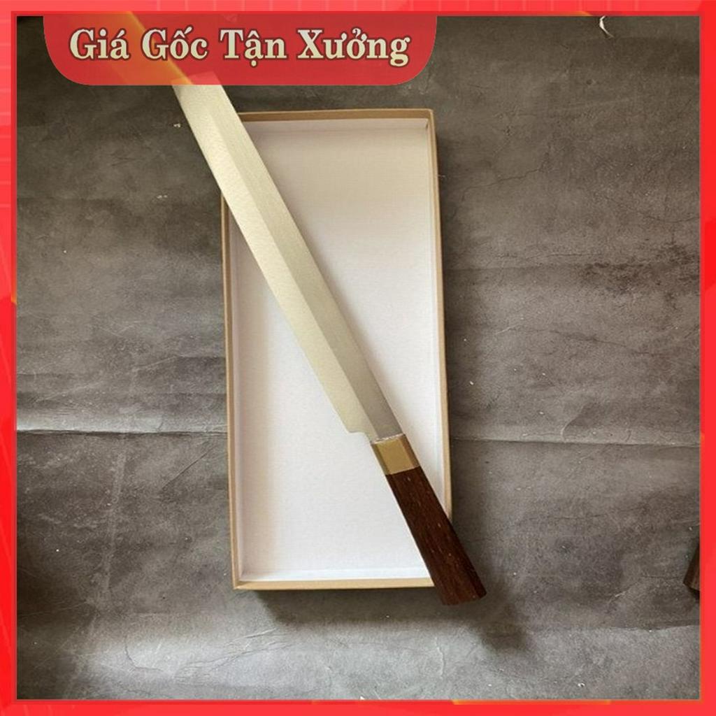 Dao kiểu Nhật Sashimi bằng thép - cán gỗ  - nhiều size - Hàng loại 1 - Dao kéo giá sỉ - Dụng cụ nhà bếp