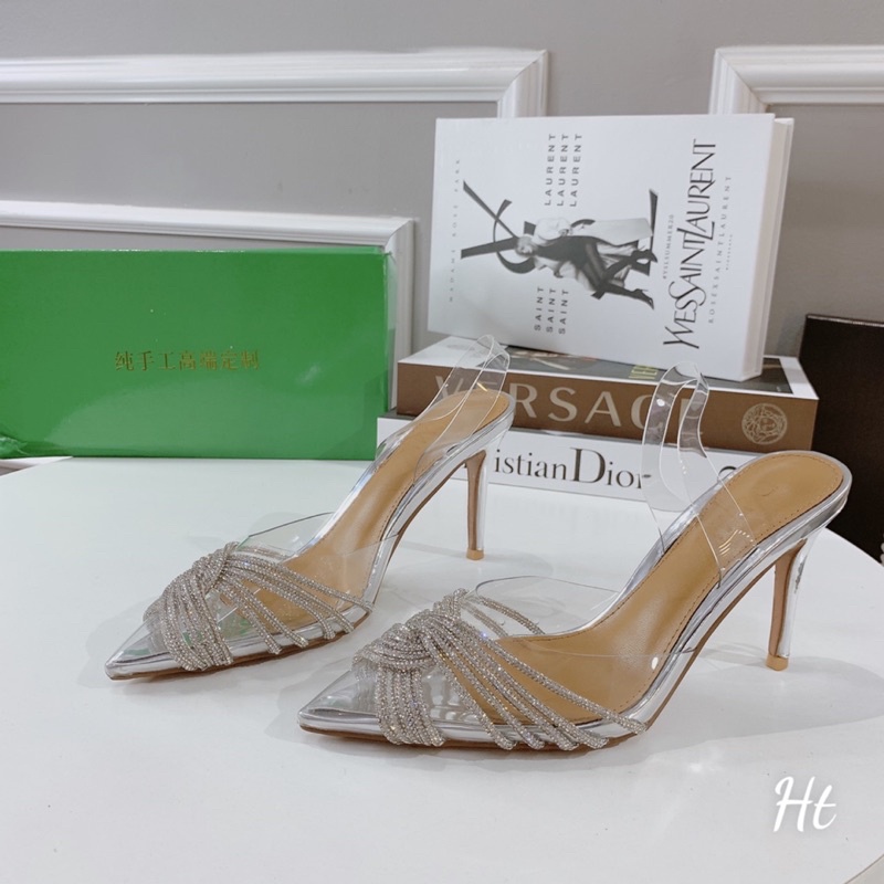 ❤️ Sangdal mika đá soắn gót nhọn 9cm. hàng quảng châu full box