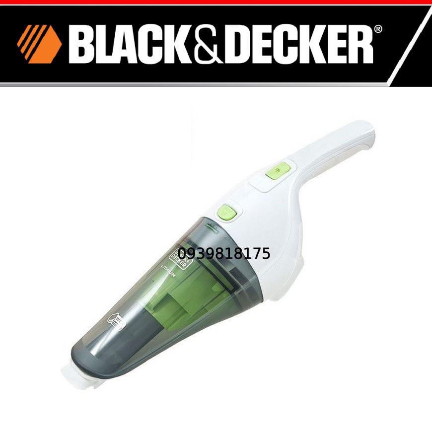 Máy hút bụi cầm tay dùng pin Black and Decker dùng pin 7.2v Black &amp; Decker WD7201G-B1 / WD7201G-B1 / WD7201B-B1