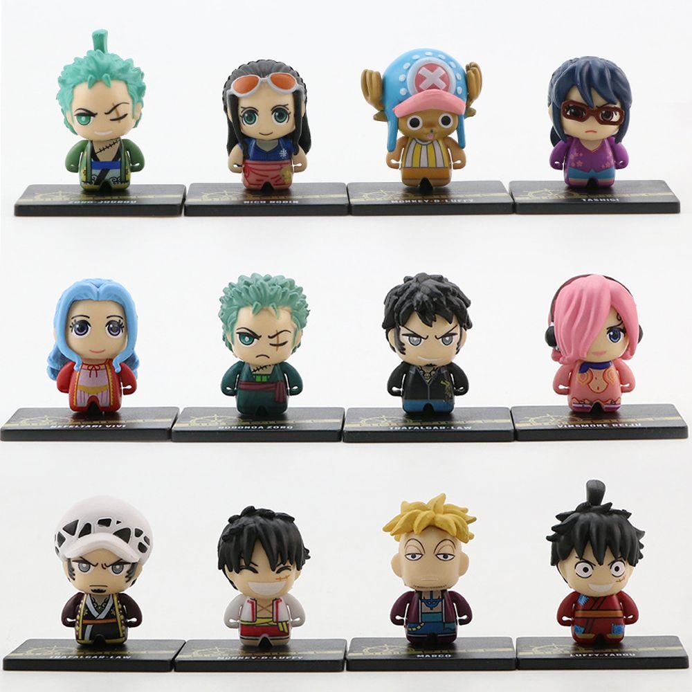 Mô Hình Nhân Vật Luffy Roronoa Zoro Trang Trí Bàn Làm Việc