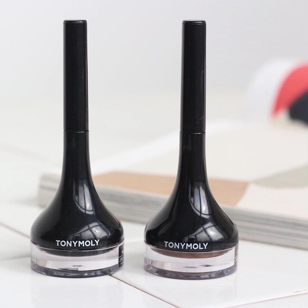 Kẻ Mắt Tony Moly Back Gel Eyeliner Long Brush 4g