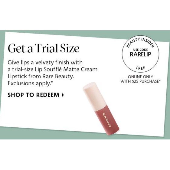 Rare Beauty by Selena Gomez 💄 Son kem lỳ Lip Souffle Matte Cream Lipstick | BigBuy360 - bigbuy360.vn