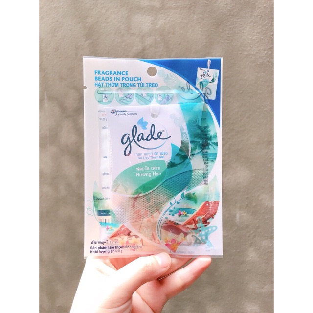 TÚI THƠM TREO PHÒNG GLADE 8g hàng Thái
