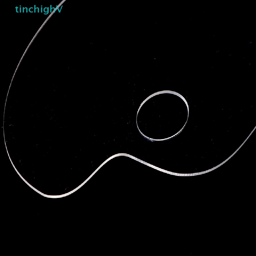 1 Khay Nhựa Acrylic Trong Suốt Trộn Màu Nước Nghệ Thuật