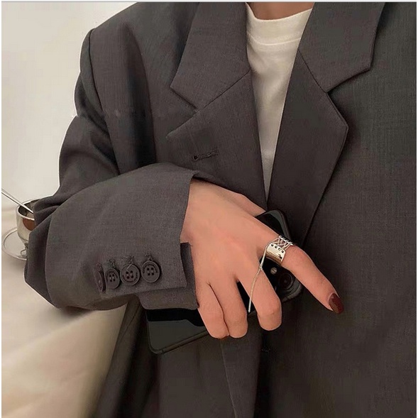 Nhẫn Đeo Tay Kiểu Dáng Vintage Thời Trang Cá Tính Cho Nữ