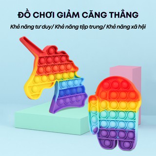 Pop it fidget toy giảm căng thẳng đầy đủ kích thước - ảnh sản phẩm 9