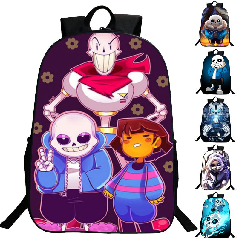 Ba Lô Đi Học / Du Lịch 16 '' Papyrus Undertale 16 '' Cho Bé