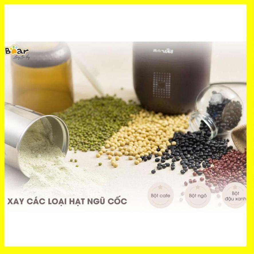 Máy Xay Bột Mịn Khô, Bột Nước Mini Đa Năng, Máy Xay Hạt Cà Phê - Tiêu - Hạt Ngũ Cốc BEAR (Bản Quốc tế)_Bảo Hành 1 năm