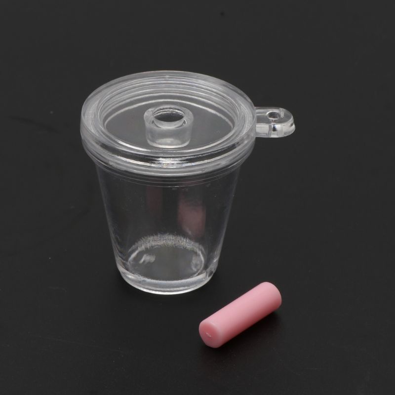 Set 10 Ly Cà Phê / Sữa Mini Tỉ Lệ 1 / 12 Dễ Thương Dành Cho Nhà Búp Bê