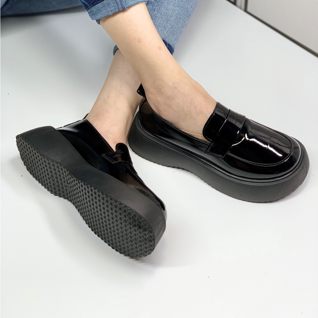 GIÀY ULZZANG NỮ ĐẾ BẰNG PHONG CÁCH TIỂU THƯ LOLITA ĐỘC QUYỀN LOVESHOES MÃ 131