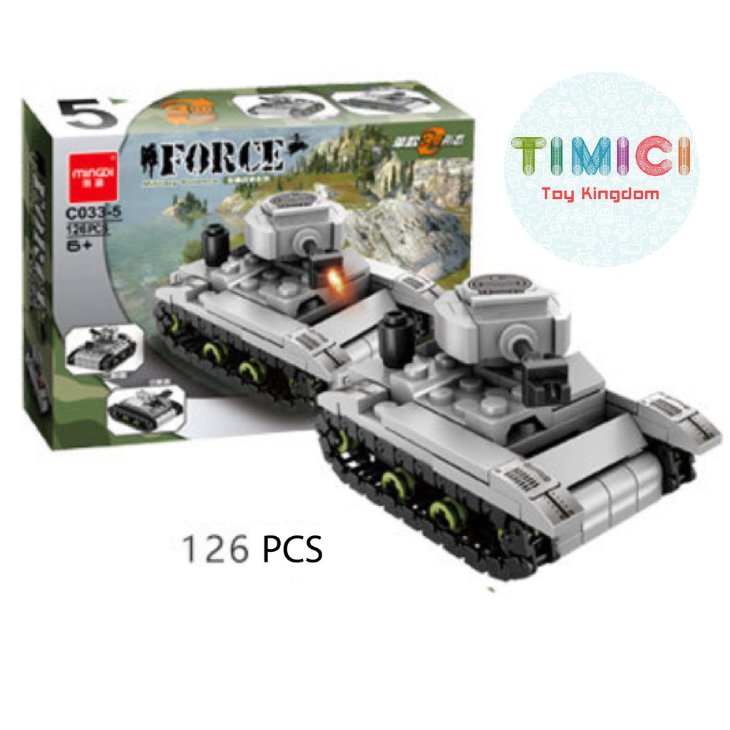 [LC024] Đồ chơi lego xe tăng chiến hạm MILITARY SCIENCE  "8 IN 1" xếp hình cho bé
