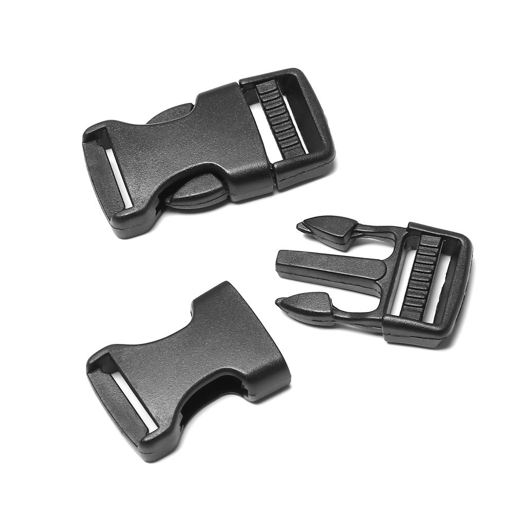 Set 2/ 5/ 10/ 20/ 30 khóa nhựa màu đen chất lượng cao có thể điều chỉnh 6 kích cỡ lựa chọn