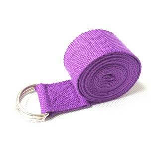 Dây tập Yoga Cotton tiện dụng 1,8mx3,8cm, hỗ trợ tập luyện Yoga tại nhà, văn phòng TOPBODY