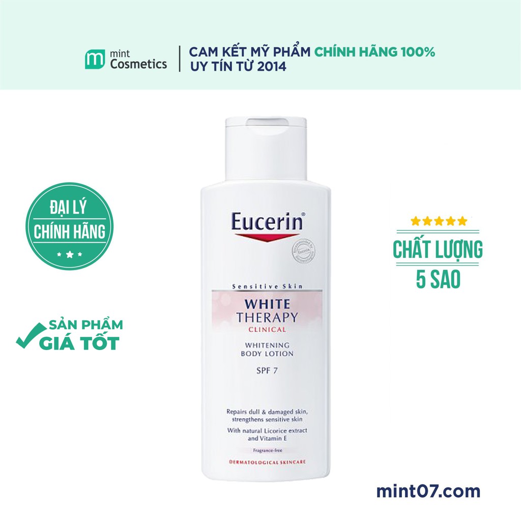 Dưỡng Thể Eucerin White Therapy Clinical SPF 7 250ml