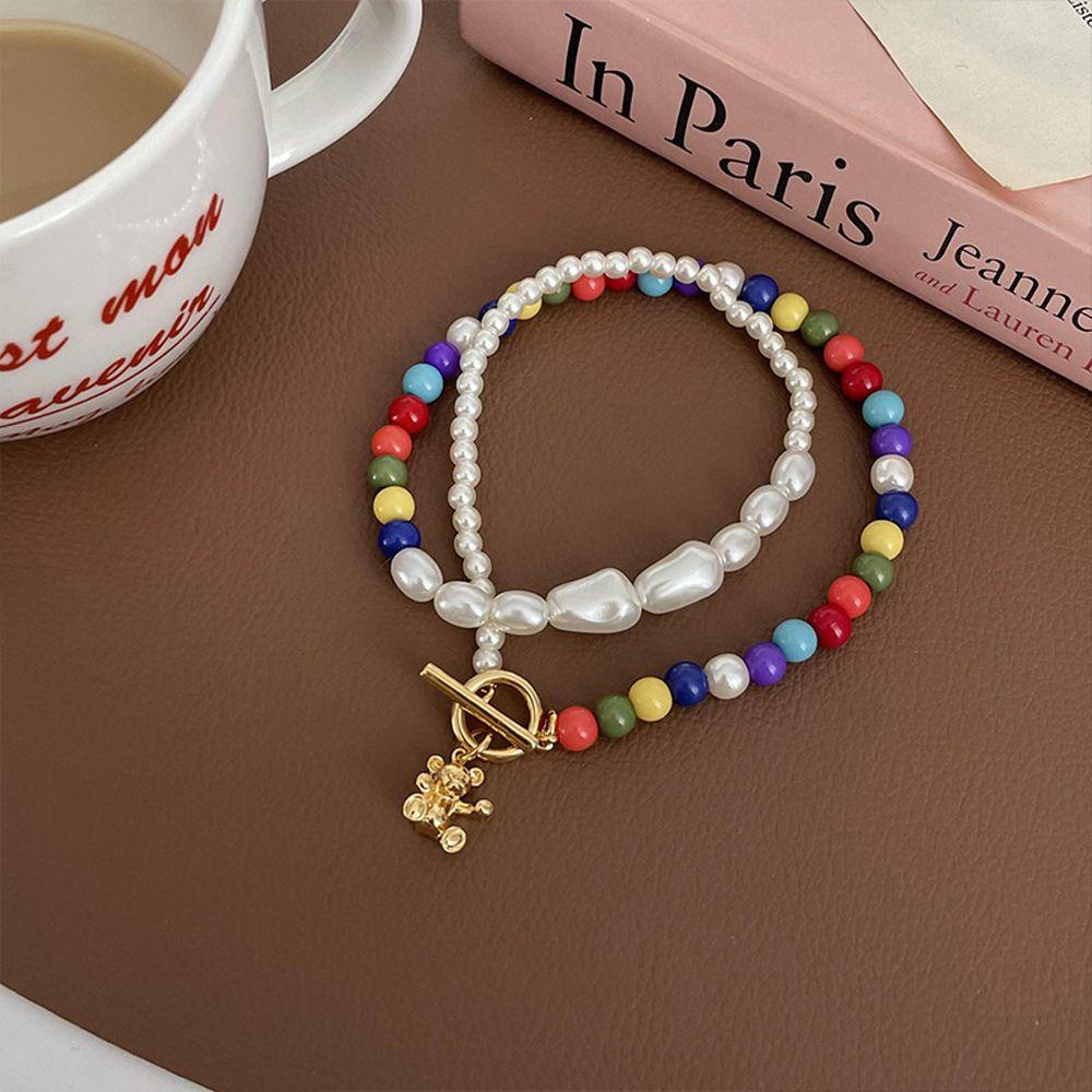 Vòng cổ Mặt Cười 2Life Đơn Giản Phong Cách Hàn Quốc