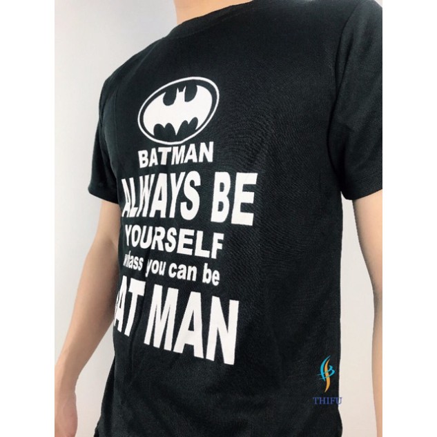 Bộ quẩn áo thể thao nam nữ in Batman