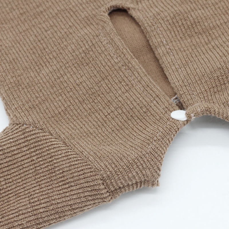 Set 3 món đồ liền thân cotton dệt kim + mũ hình chú chuột dùng làm phụ kiện chụp ảnh cho bé sơ sinh