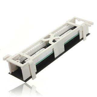 3C CAT5e Pro RJ45 Network Mini Patch Panel Wall Mount Rack Surface Bracket 12 P