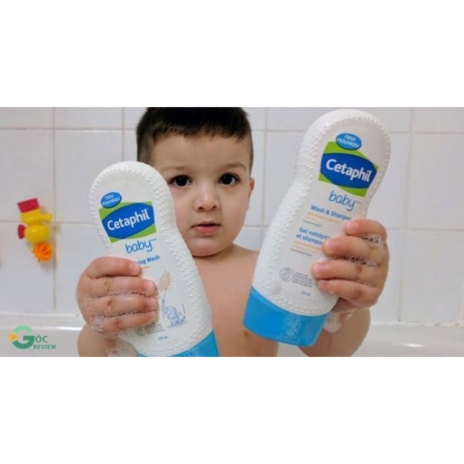 Sữa tắm gội toàn thân em bé Cetaphil Baby Gentle Wash Shampoo 230ml - Đức