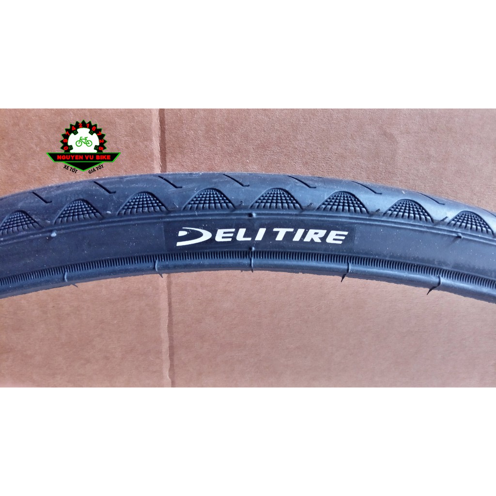 Lốp xe đạp đua 700x23, 25, 28c Deli Indonesia - Rẻ nhất HN