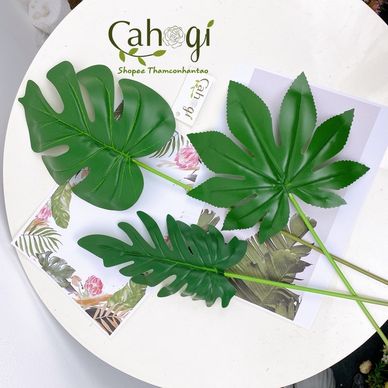 Lá Cây Giả Lá ARALIA DECOR - Đạo Cụ Chụp Ảnh