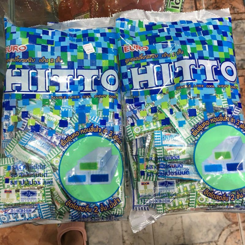 Kẹo Hitto Thailand vị bạc hà