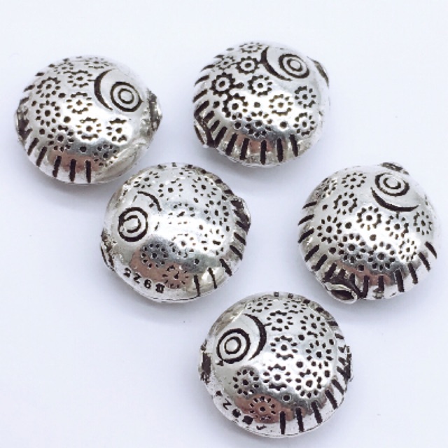 Charm bạc Thái - cá tròn - MH035
