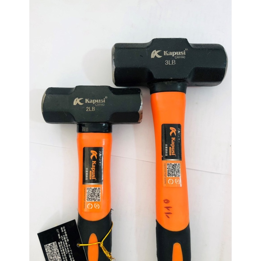 BÚA TẠ CÁN NHƯA 2LB 3LB NHẬT BẢN KAPUSI 1KG VÀ 1.5KG