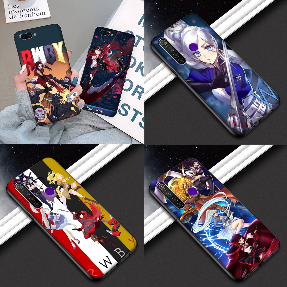 Realme 2 3 5 5i 5s 6 C2 C3 6i Q Pro TPU Soft Silicone Case Casing Cover PZ66 Comics Rwby