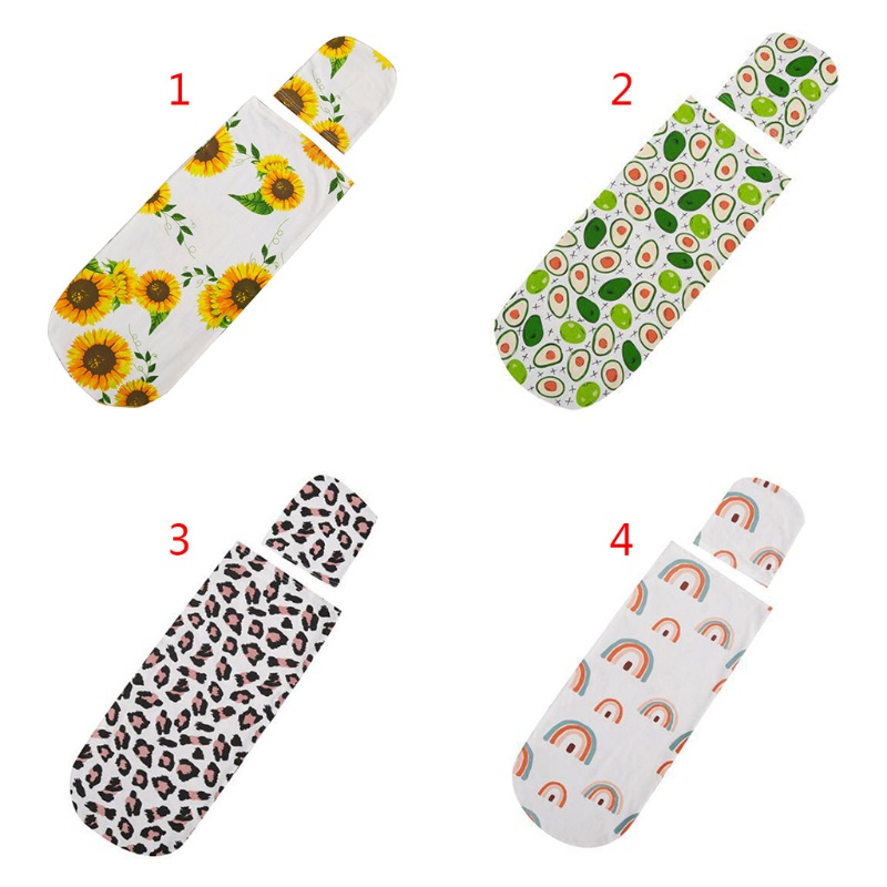 Túi Ngủ Cotton Kèm Mũ In Họa Tiết Xinh Xắn Dùng Làm Đạo Cụ Chụp Ảnh Cho Bé Sơ Sinh