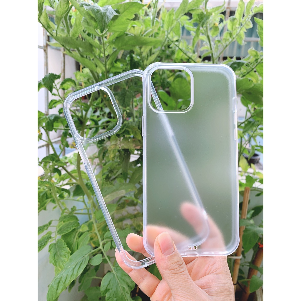 Ốp IPhone Likgus Chống Sock Lưng Cứng Viền Dẻo Siêu Bền Trong Suốt Không Ố Màu Mặt Lưng Mica Trong Cho IPhone