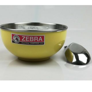 Combo chén kèm muỗng inox Zebra